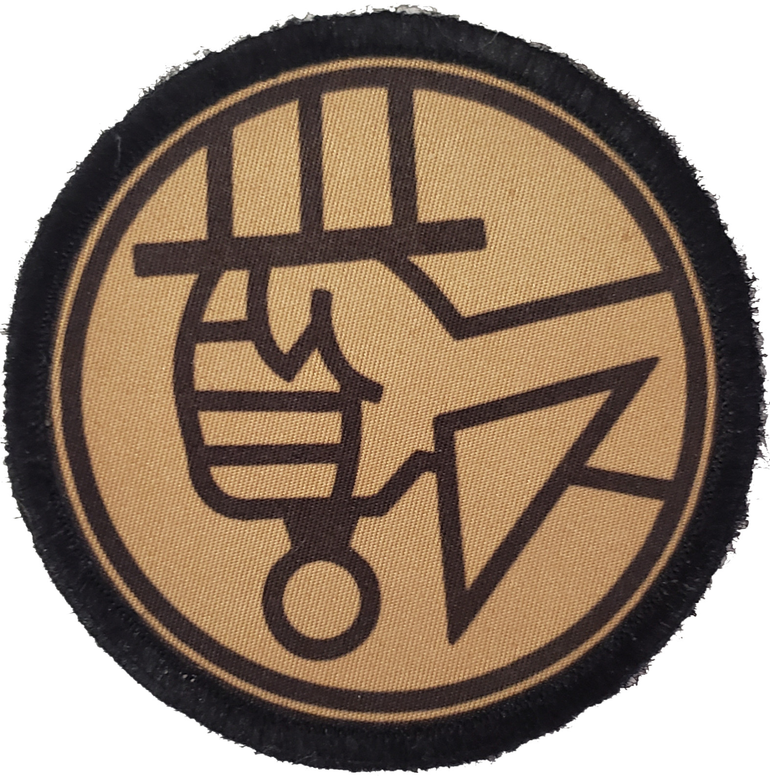 Hellboy BPRD Crest Morale Patch Tactical Military USA Hook Badge Army Flag
