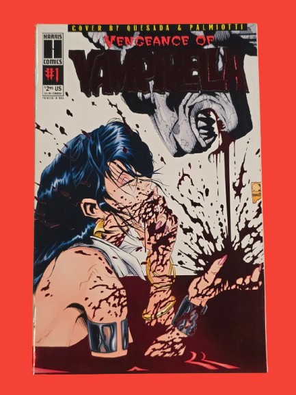 Vengeance of Vampirella #1 Red Foil 1994 Harris Comics Quesada