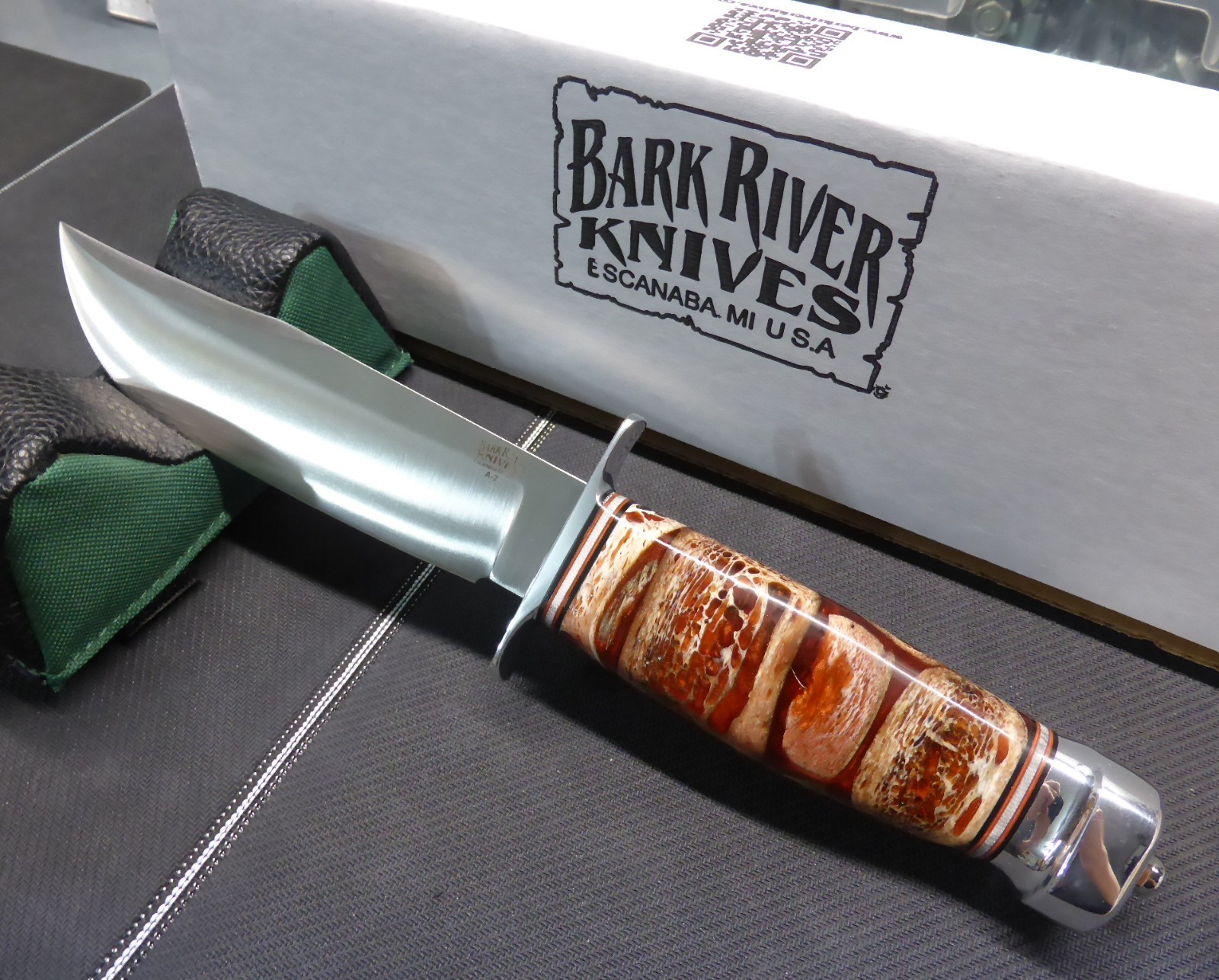 Bark River 1909 Michigan Bowie 7'' Blade  KUDU  HANDLE  1st Production Run  NIB