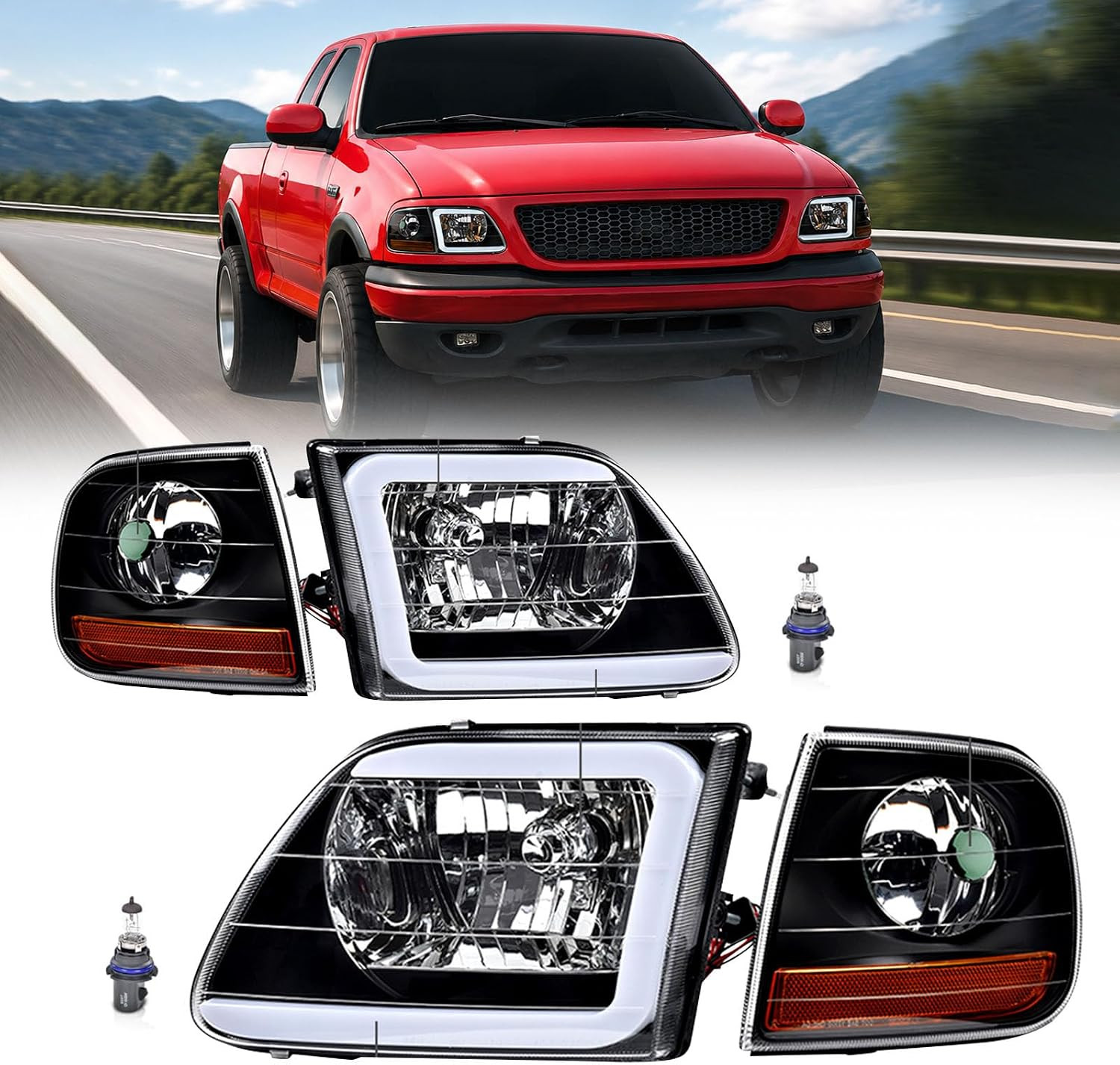 Headlights (Faros Delanteros)&Corner Parking Lights - | Automotive LED Headlight