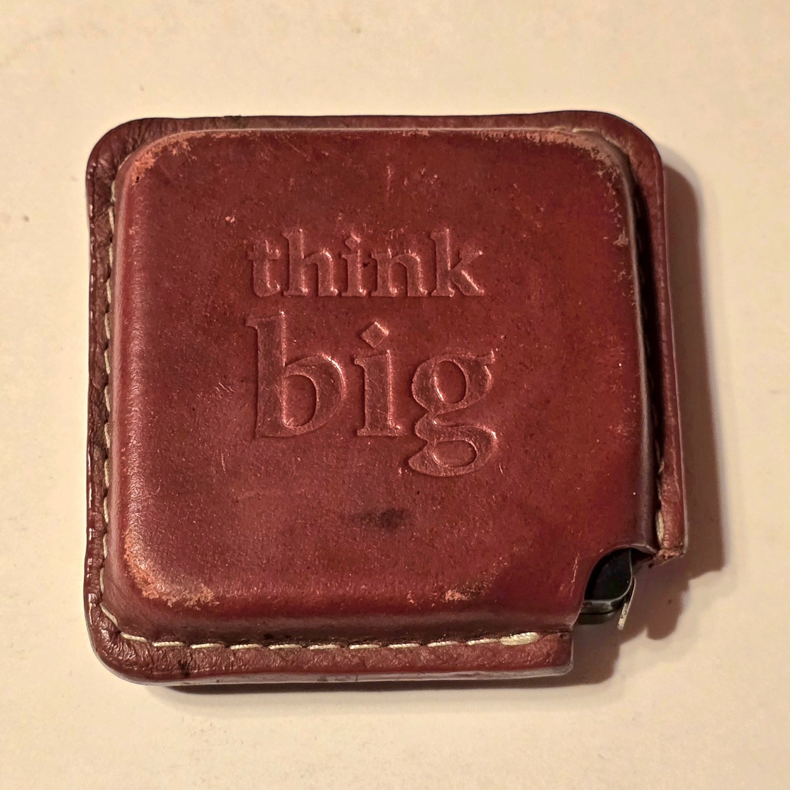 VINTAGE SACCHI Think Big MEASURING TAPE