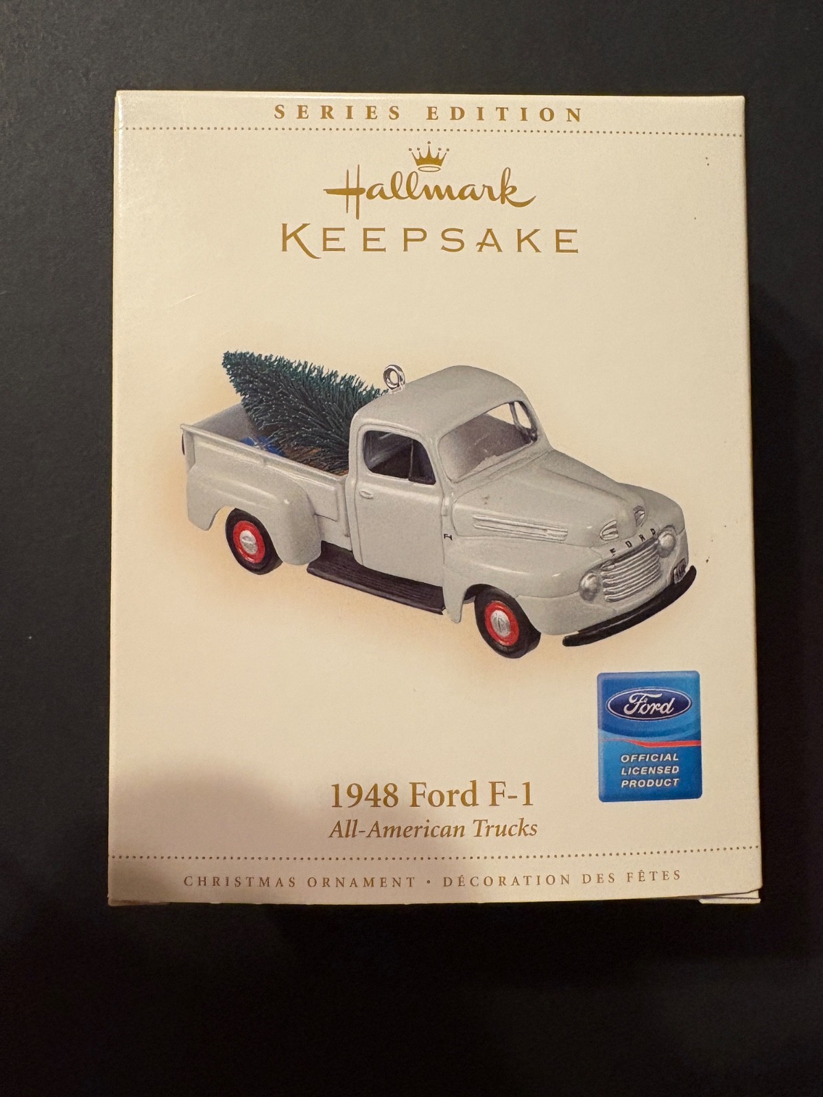 HALLMARK 1948 FORD F-1 PICKUP TRUCK ALL AMERICAN TRUCKS  ORNAMENT NIB 2006