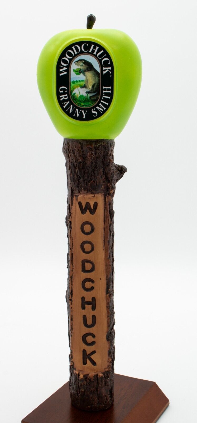 WOODCHUCK HARD CIDER  GRANNY SMITH - Tap Handle ( Tall 11.75 Inch)