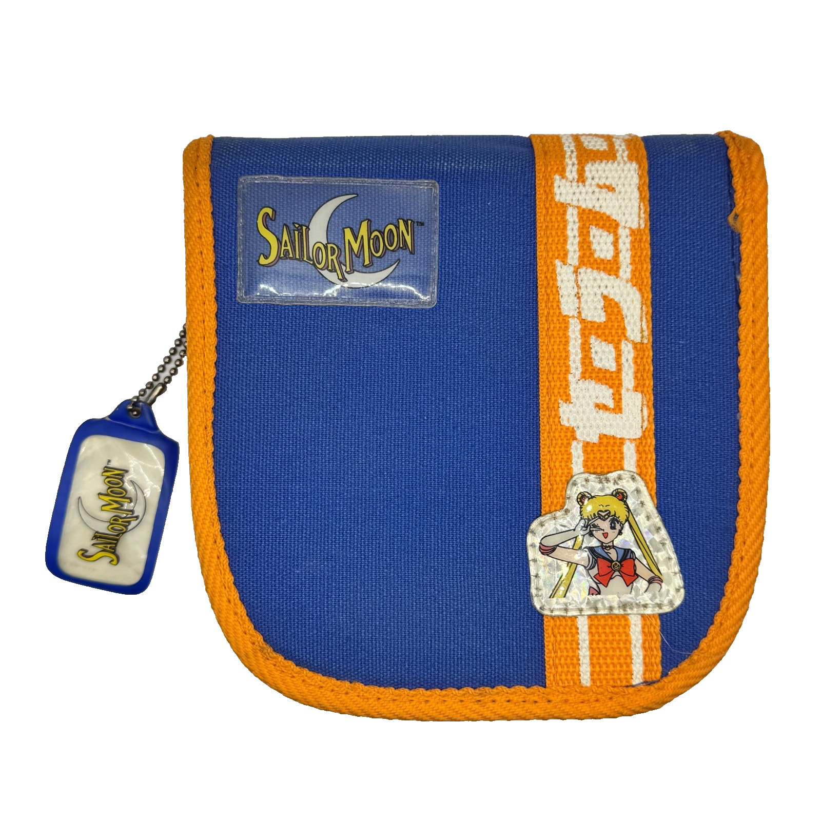 90s vtg SAILOR MOON Blue Orange HOLOGRAM Logo CD Book NO INSERT Case HOT TOPIC 90s vtg SAILOR MOON Blue Orange HOLOGRAM Logo CD Book NO INSERT Case HOT TOPIC