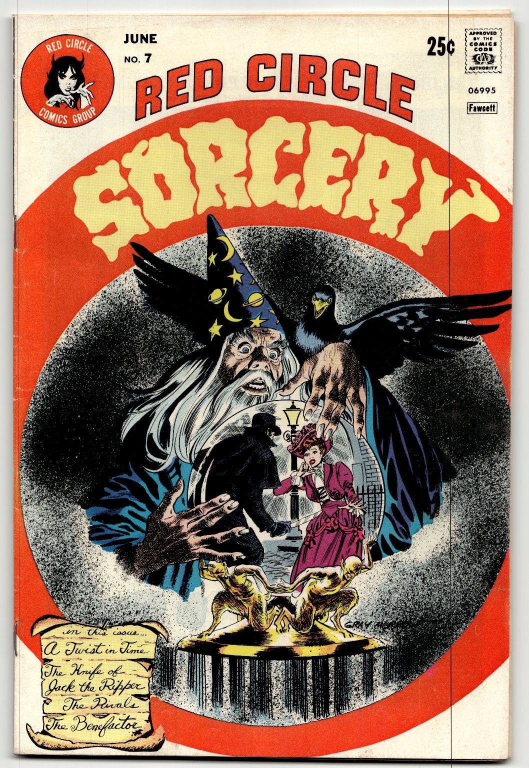 Red Circle Sorcery #7 Red Circle Comics Group Bronze Age Vintage