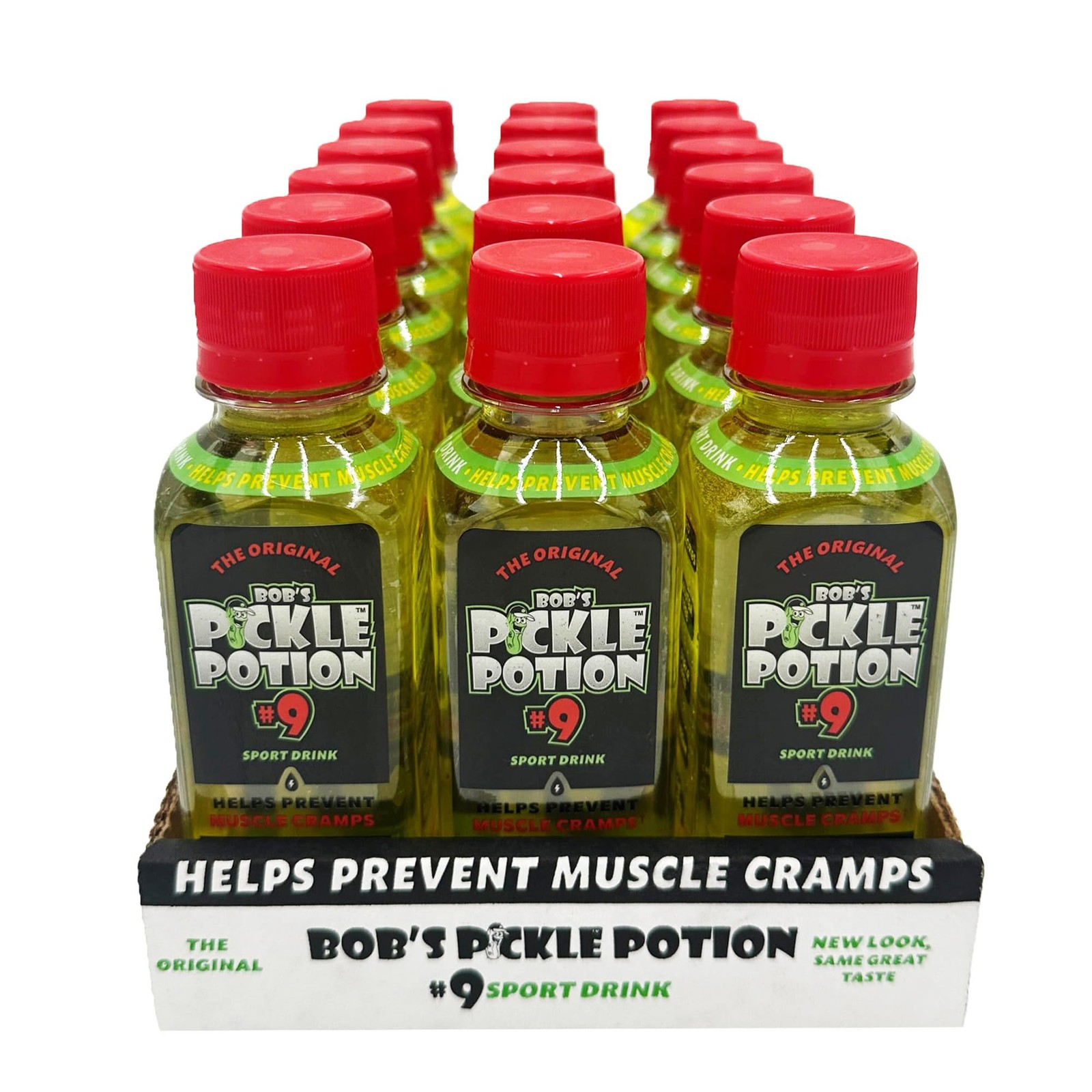 Bob's Pickle Potion #9 - Electrolyte Pickle Shot - Reydration & Cramp Relief