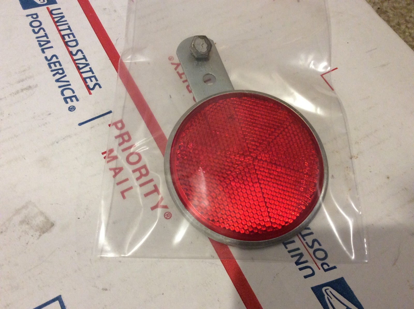 Vintage Stratolite No. 38 Bicycle 6 PIE REFLECTOR