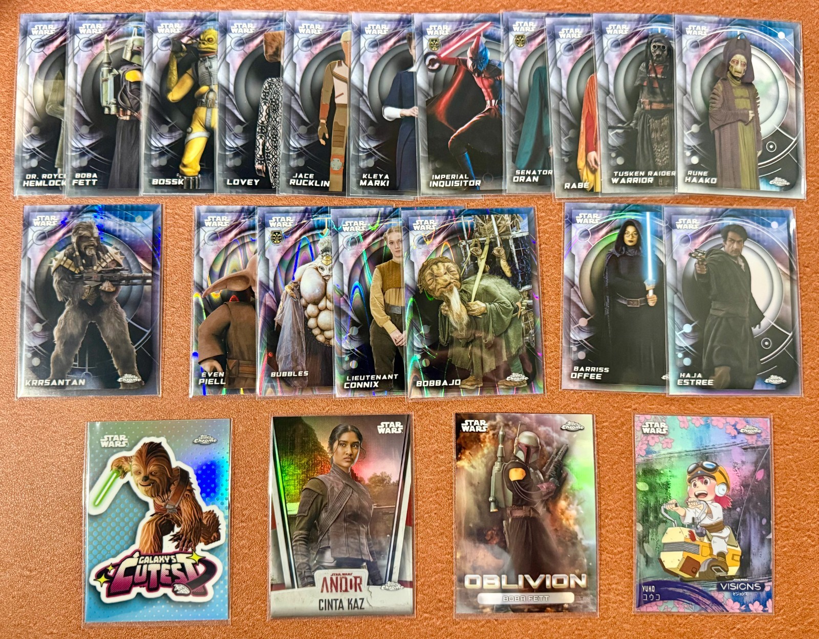 2026 Topps Chrome Star Wars - Pick Your Card - BASE / REFRACTORS / INSERTS
