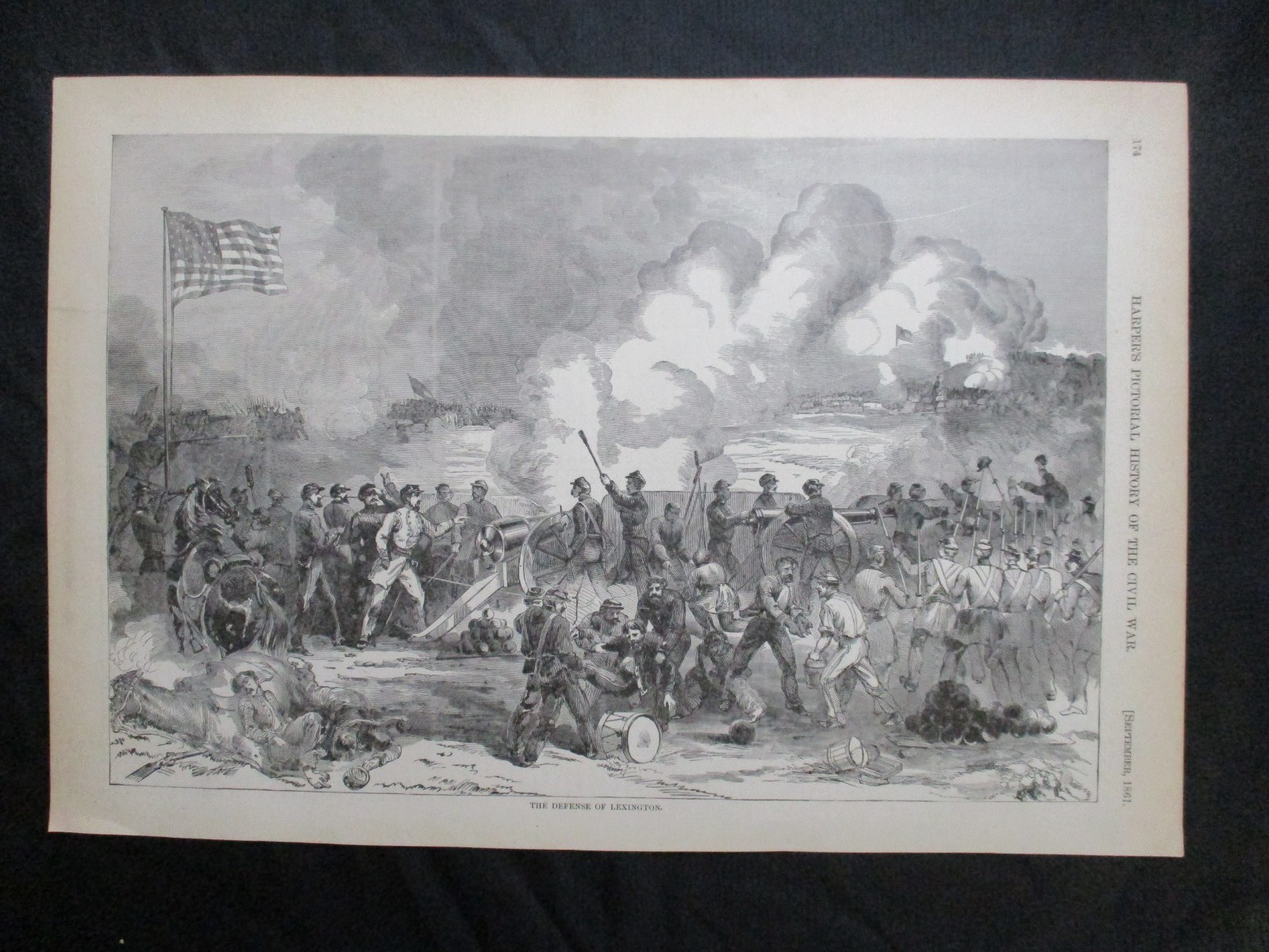 1894 Civil War Print - \