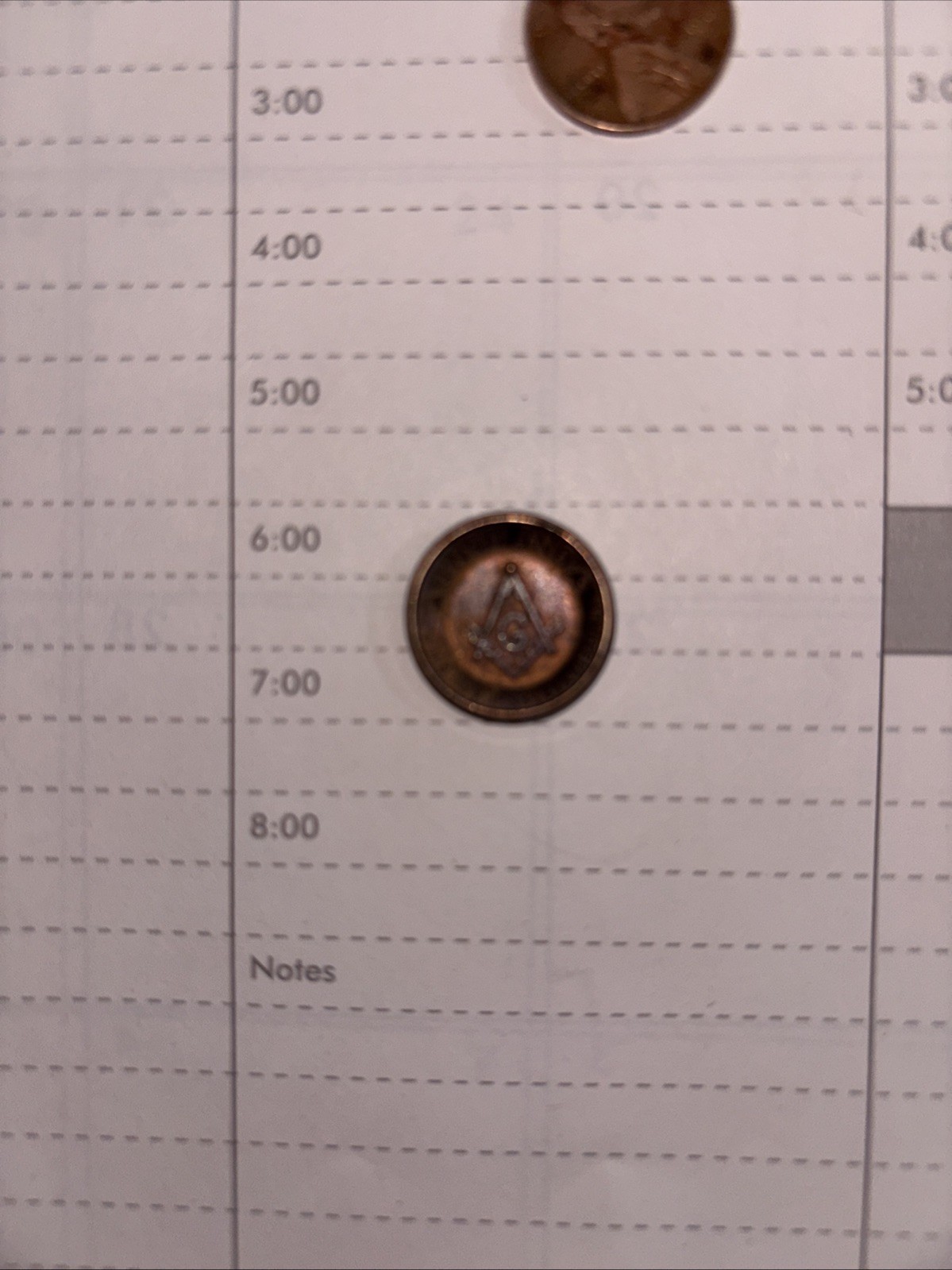 1982 D Shriners /Masonic Penny 1 Cent 1982 D Shriners /Masonic Penny 1 Cent