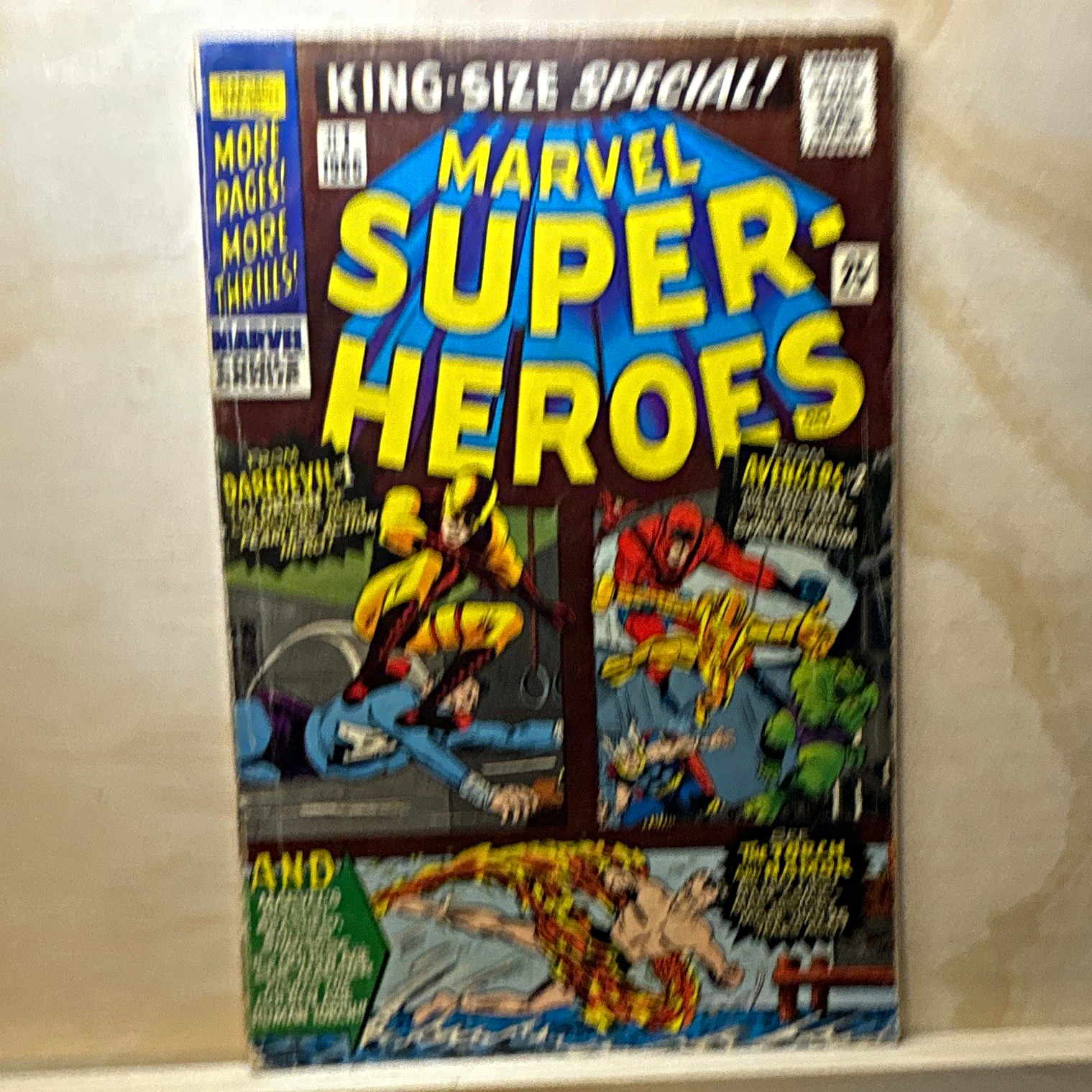 Marvel Super-Heroes King-Size Special #11 (Marvel Comics 1966) Lee/Kirby GOOD Marvel Super-Heroes King-Size Special #11 (Marvel Comics 1966) Lee/Kirby GOOD