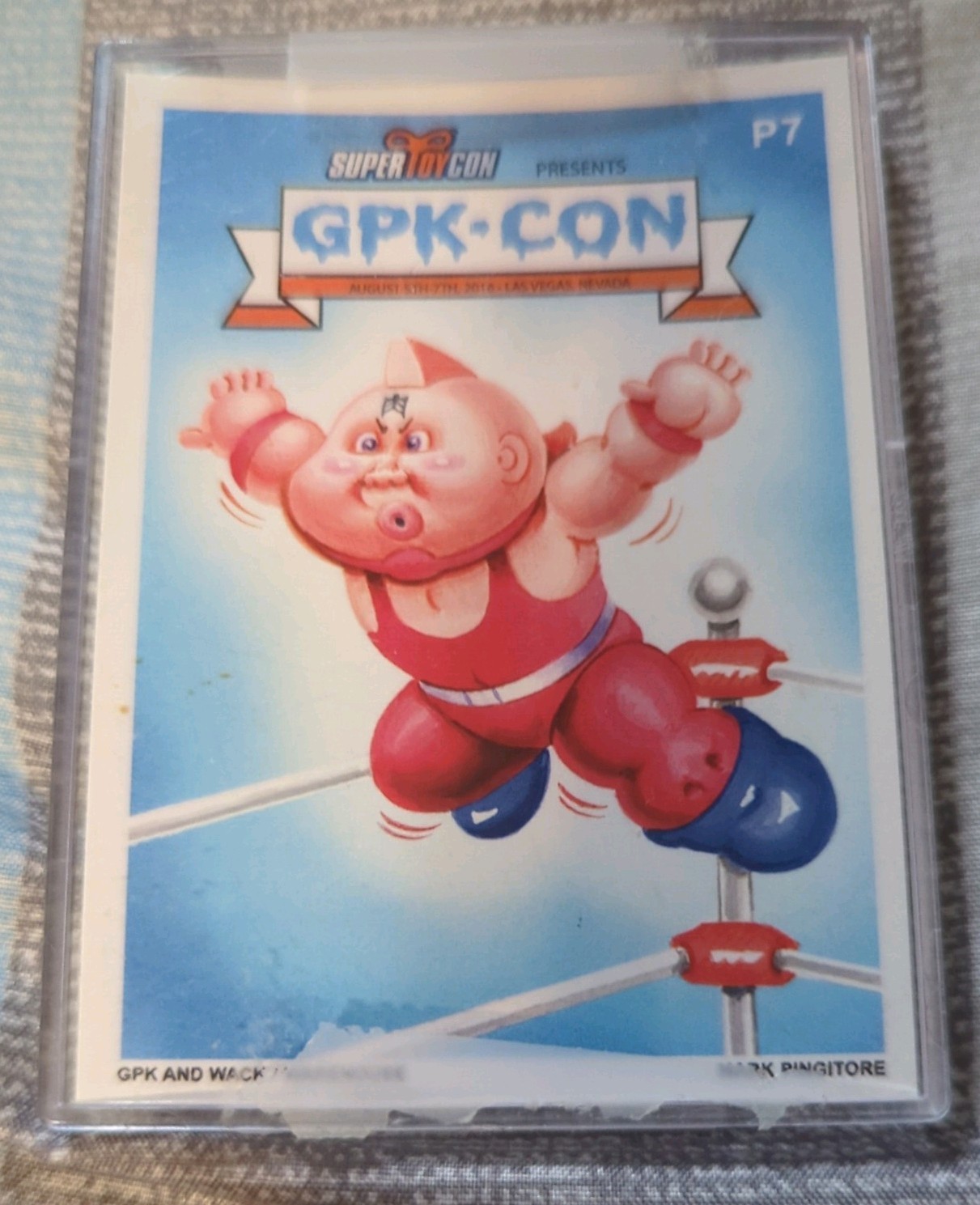 2016 GARBAGE PAIL KIDS GPK-CON ARTISTS EXCLUSIVE PROMO CARD SET P1-P15 VEGAS