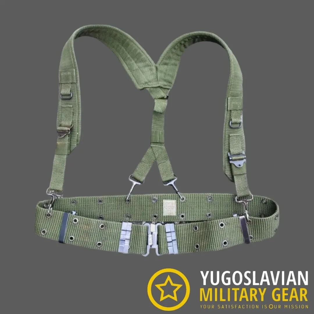 Yugoslavia/Serbia YPA/JNA VJ Yugoslav Army solider Belt & Straps Yugoslavia/Serbia YPA/JNA VJ Yugoslav Army solider Belt & Straps