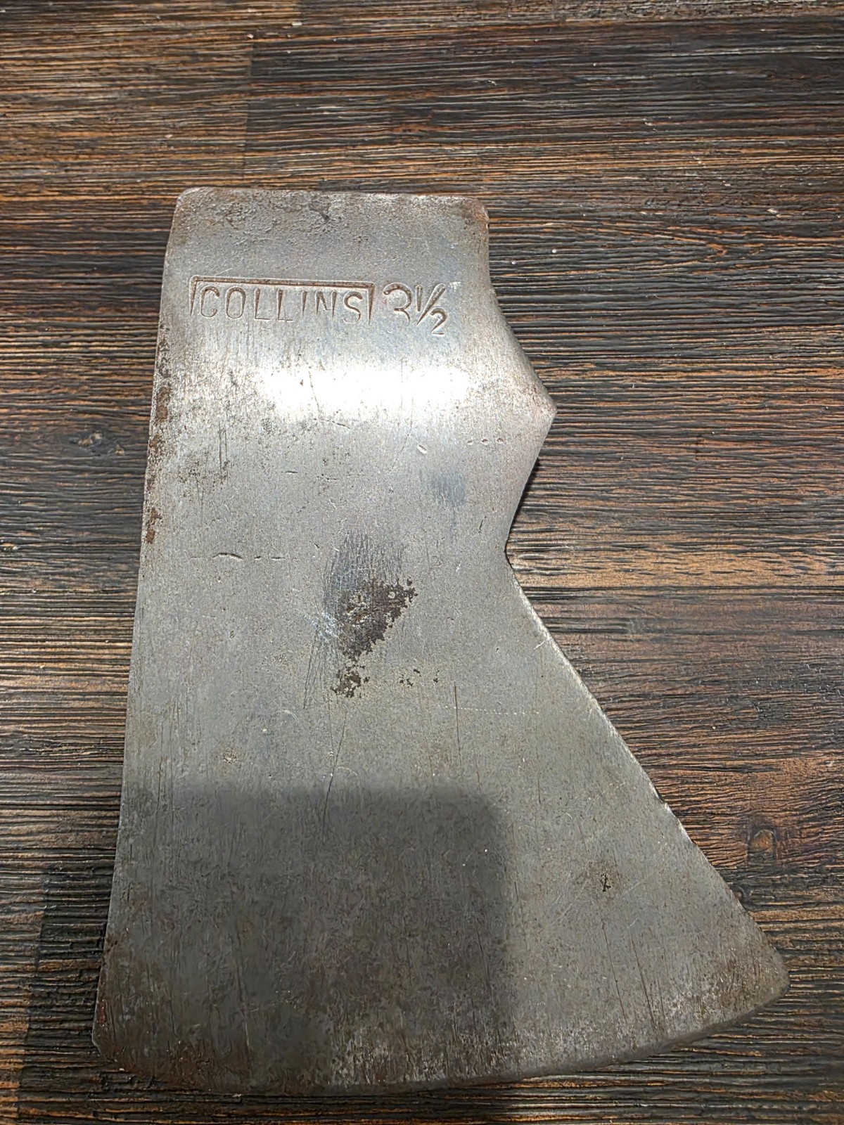 Vintage Collins 3 1/2-pound Single Bit Axe Head (Jersey Pattern) Vintage Collins 3 1/2-pound Single Bit Axe Head (Jersey Pattern)