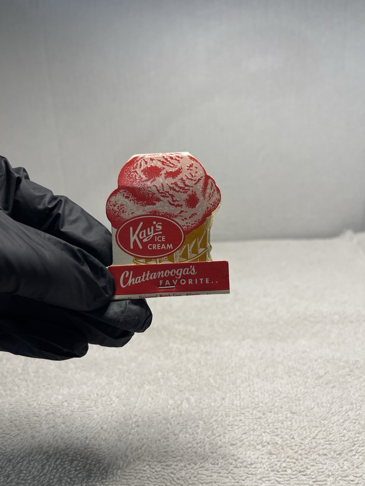 Vintage Kay's Ice Cream Matchbook - Very Rare Never used