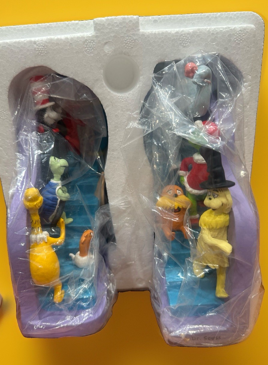 Hallmark Dr Seuss Collection The Ends Bookends Box COA Complete Set QSU2038 New