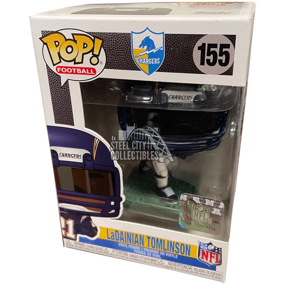LaDainian Tomlinson Unsigned Chargers Funko Pop #155 LaDainian Tomlinson Unsigned Chargers Funko Pop #155