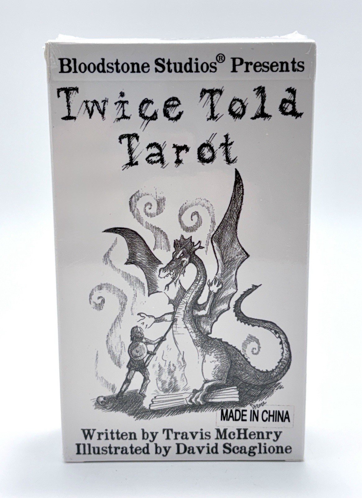 Twice Told Tarot Travis McHenry Hand Drawn Deck  LE 300 Sold Out OOP Sealed