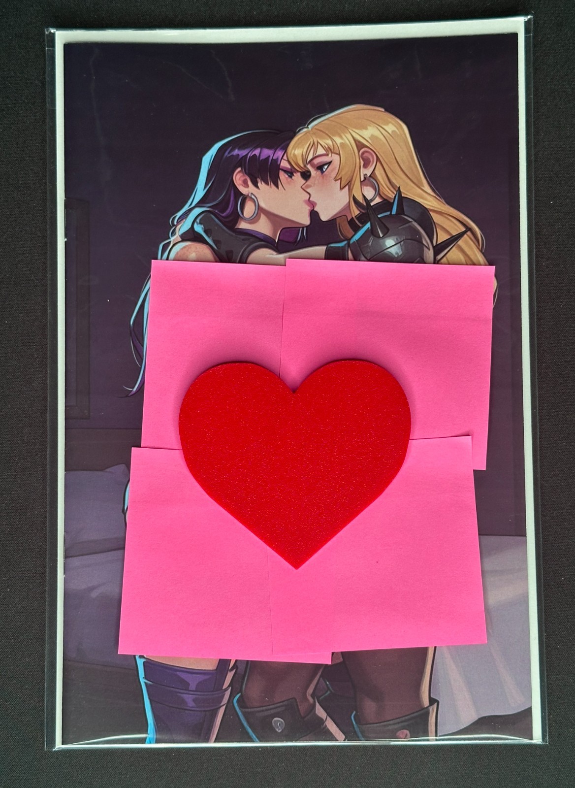 Keys Comics Psylocke & Magik Virgin Variant 'Kissing' Cover Naughty LTD 100 RARE