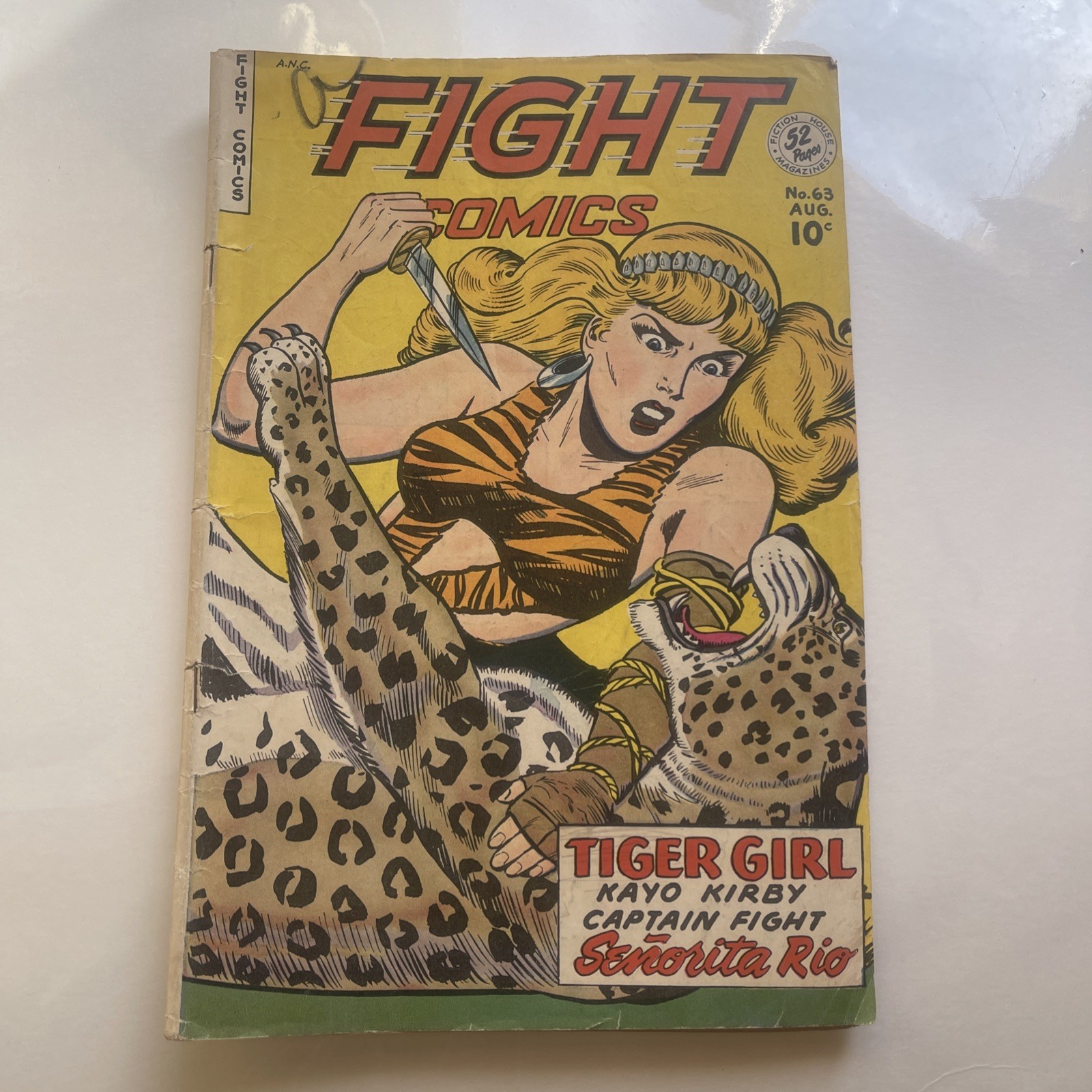 Fight Comics #63 Fiction House August 1949 Fight Comics #63 Fiction House August 1949