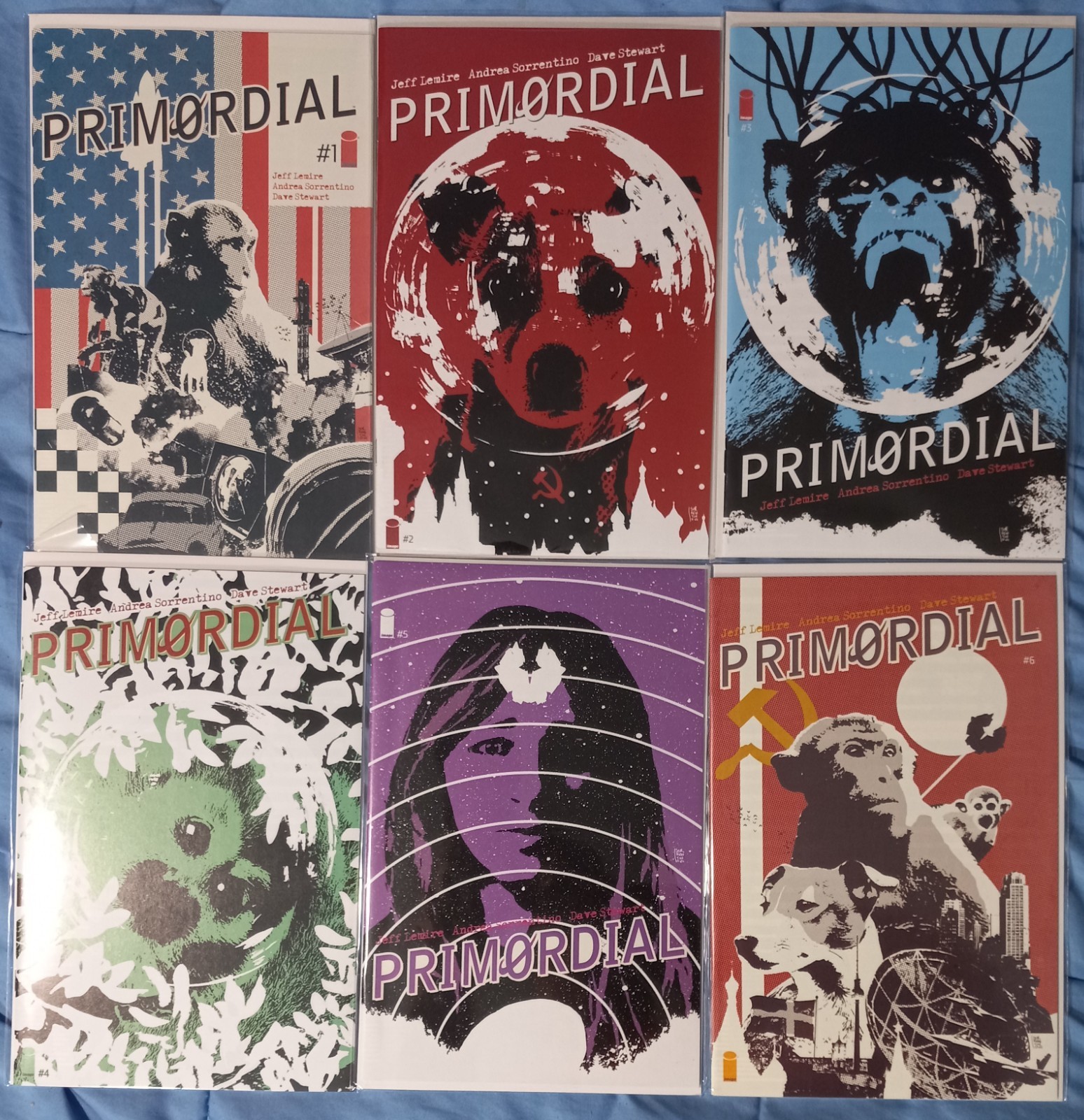 Primordial #1,2,3,4,5,6 NM Cover A Lot Set Full Run Complete Series