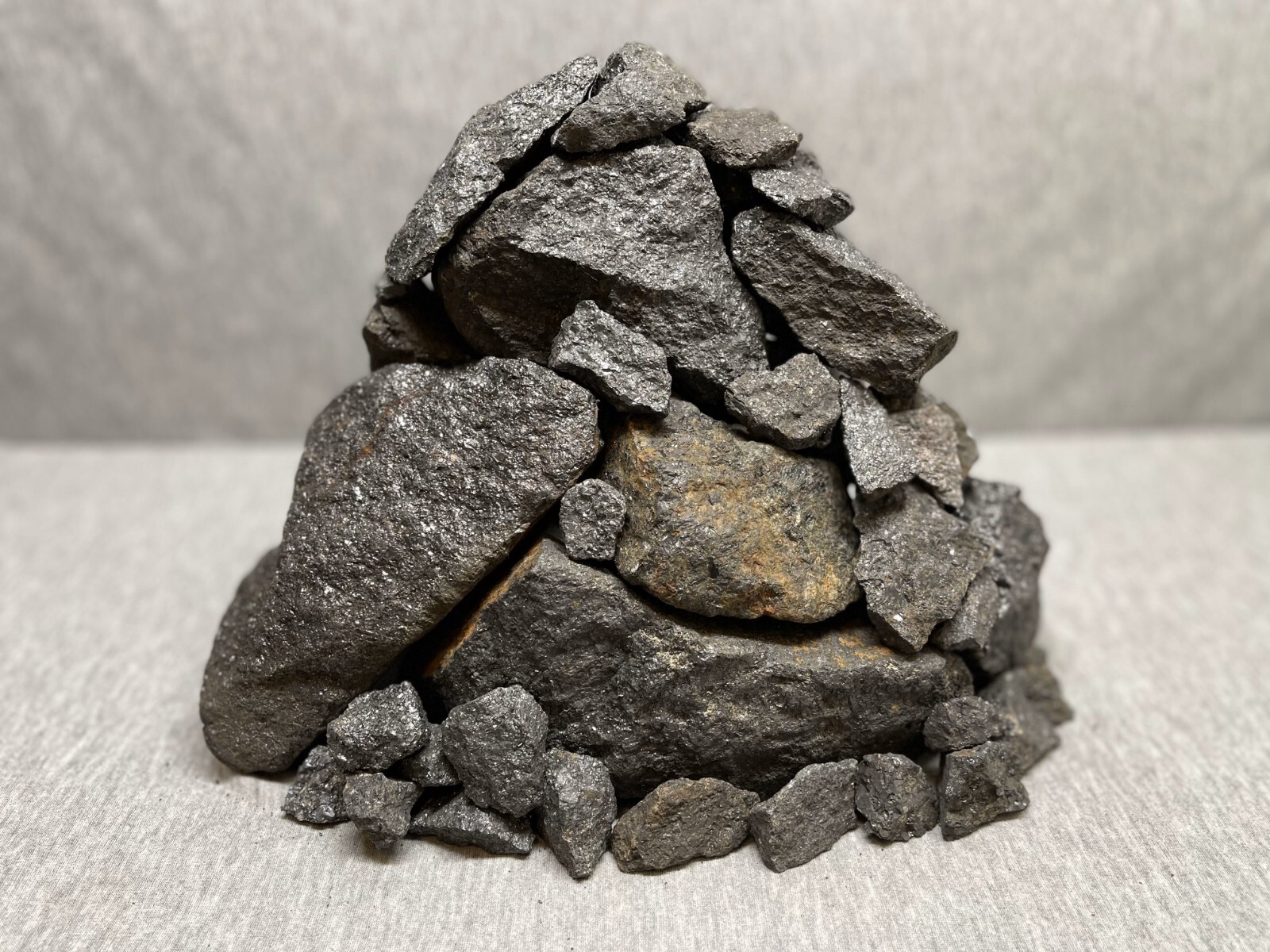 Dark Iron Ore, Magnetite Ore, Smelting Ore, Iron Ore Rock, 30 Pounds Dark Iron Ore, Magnetite Ore, Smelting Ore, Iron Ore Rock, 30 Pounds