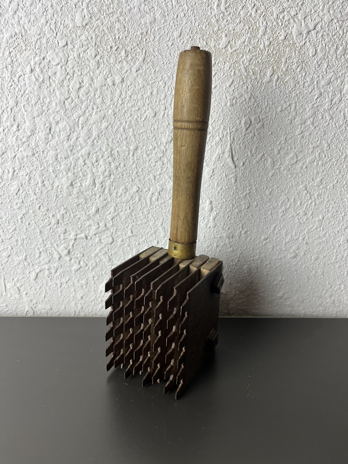 Vintage Butcher\'s Albert Pick & Co. Meat Tenderizer Heavy Duty Hi Carbon Steel