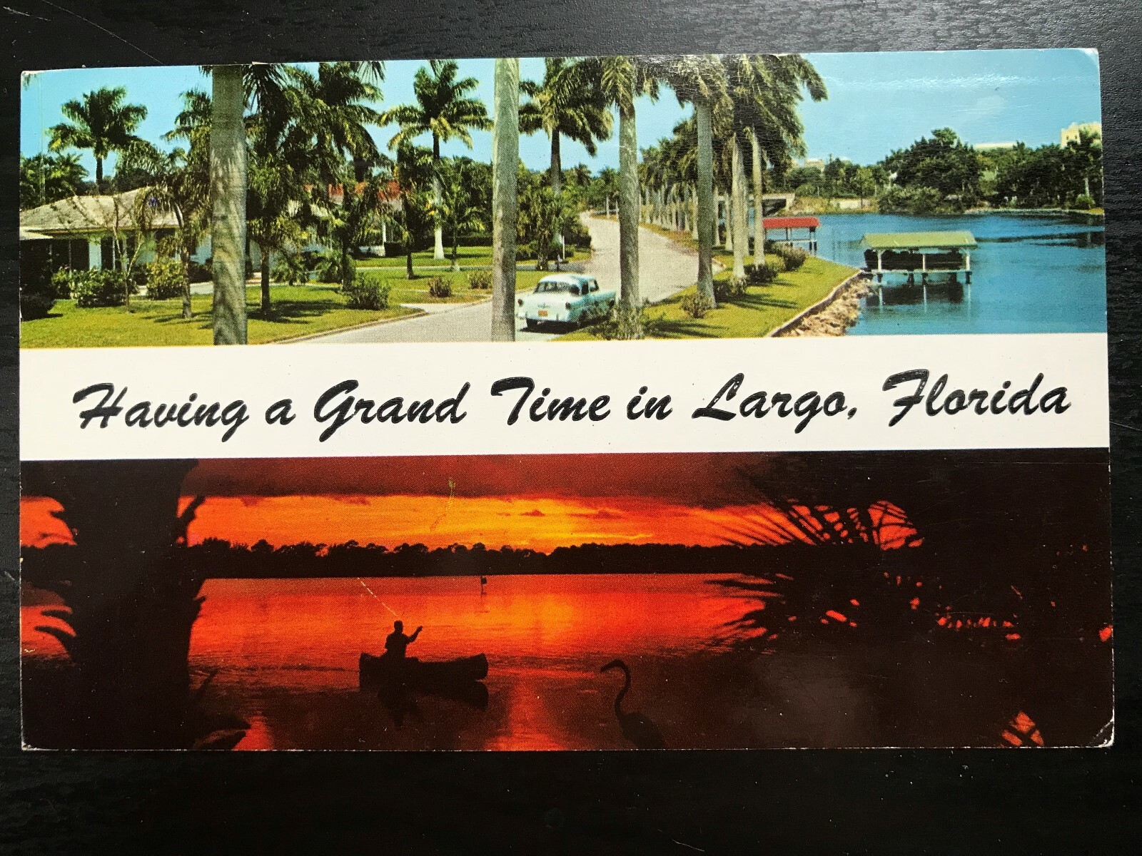 Vintage Postcard 1961 Having a Grand Time in Largo Florida (FL) Vintage Postcard 1961 Having a Grand Time in Largo Florida (FL)