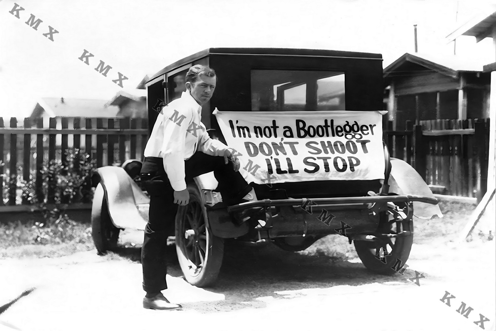 1920\'s Prohibition 4x6 photo