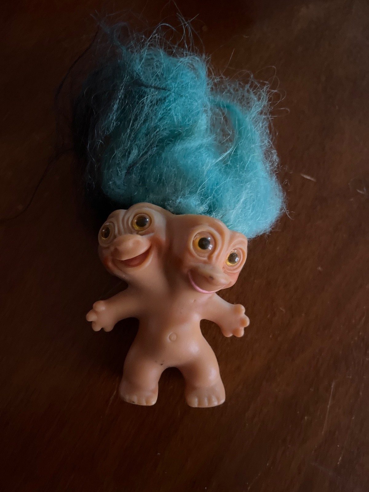VINTAGE 1965 UNEEDA TROLL DOLL TWO HEADED DOUBLE HEADED L@@K VINTAGE 1965 UNEEDA TROLL DOLL TWO HEADED DOUBLE HEADED L@@K