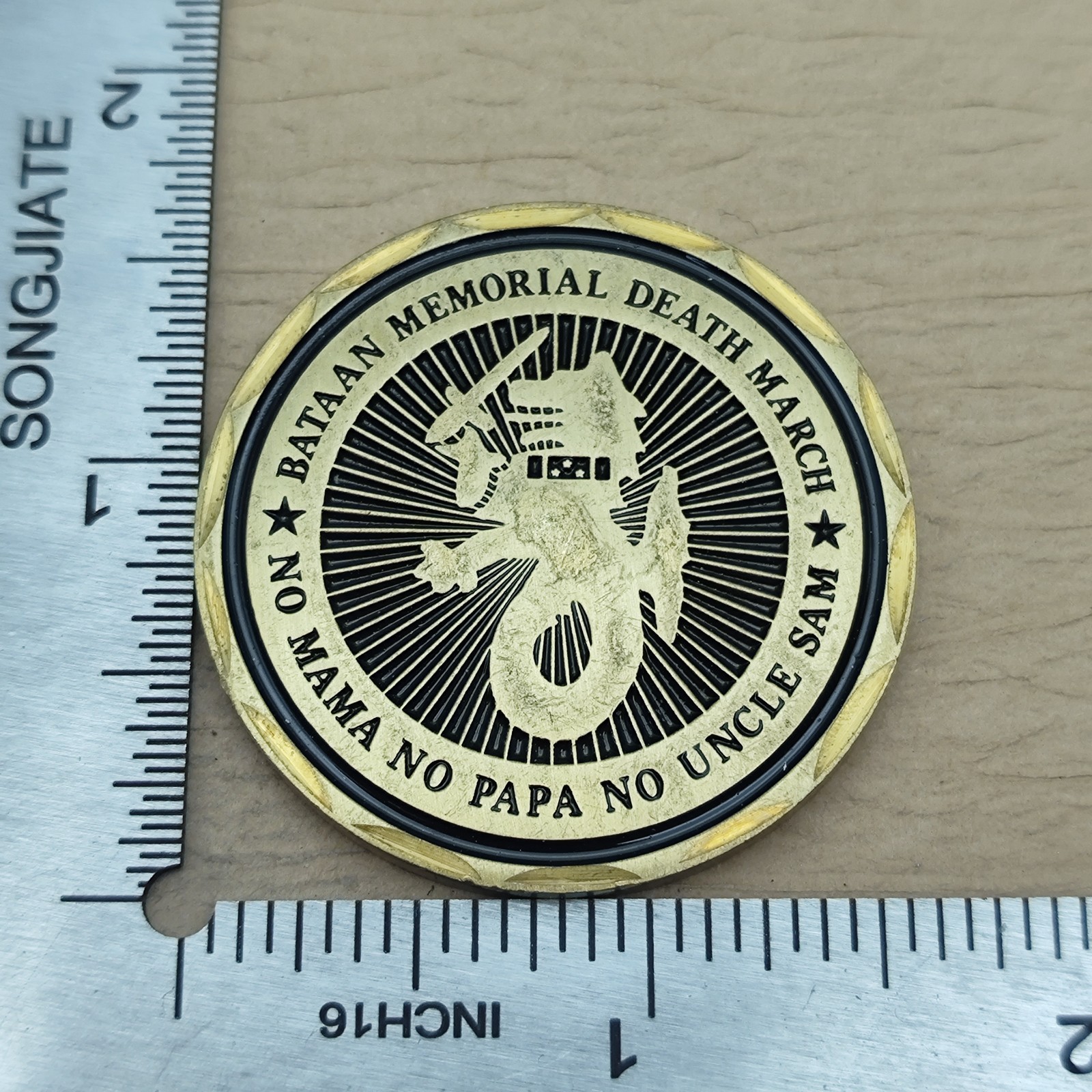 Bataan Memorial Death March Challenge Coin