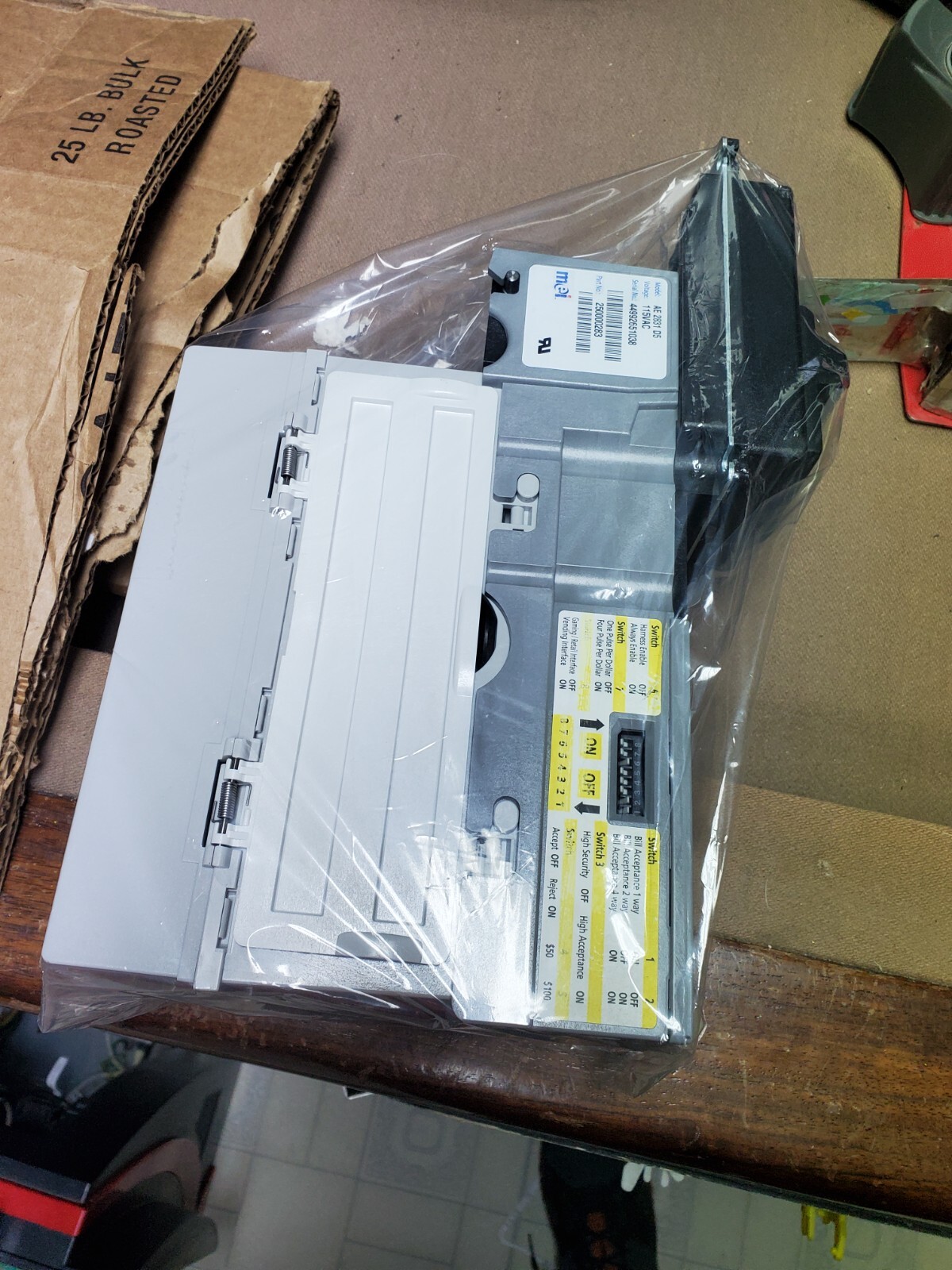 mars mei CPI ae 2831/ Ae 2811 bill acceptor 1/5/10/20/50/100 bills updated 2026