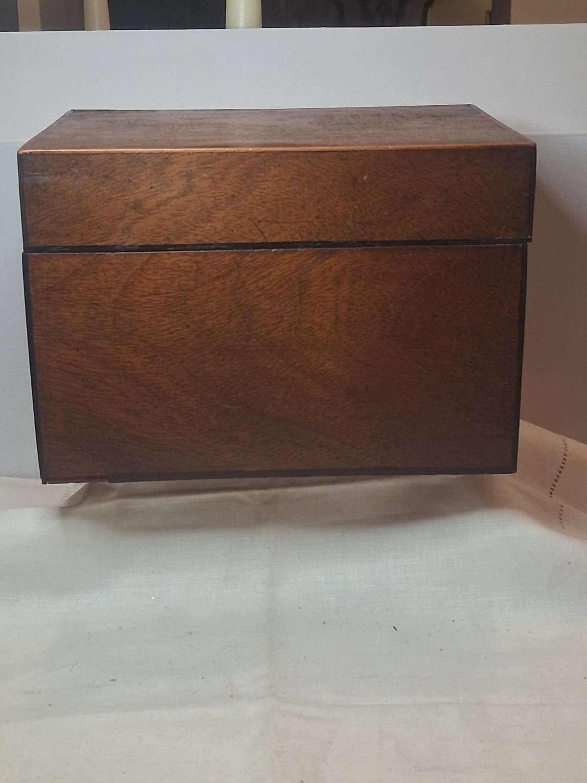 Antique English Wooden Box