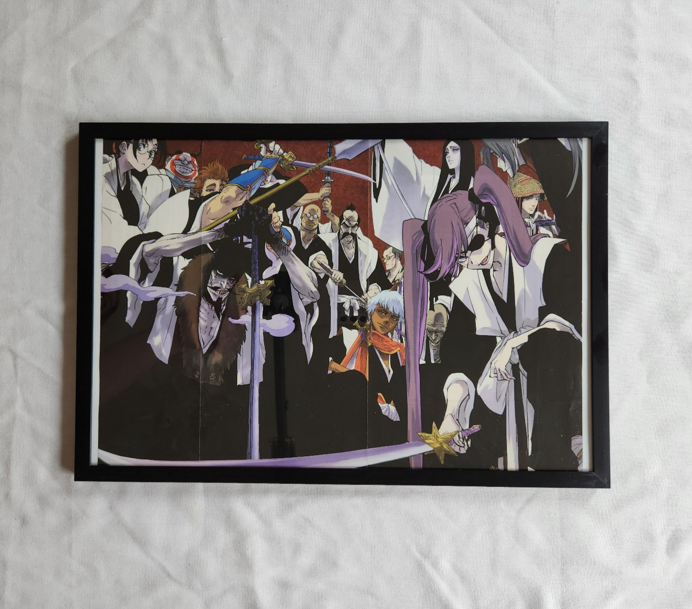FRAMED OFFICIAL 2022 Bleach Gotei 13 Color Spread - anime wallart FRAMED OFFICIAL 2022 Bleach Gotei 13 Color Spread - anime wallart