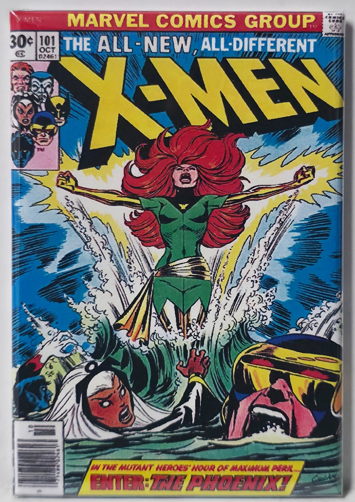 X-Men #101 MAGNET Vintage Comic Cover 2\