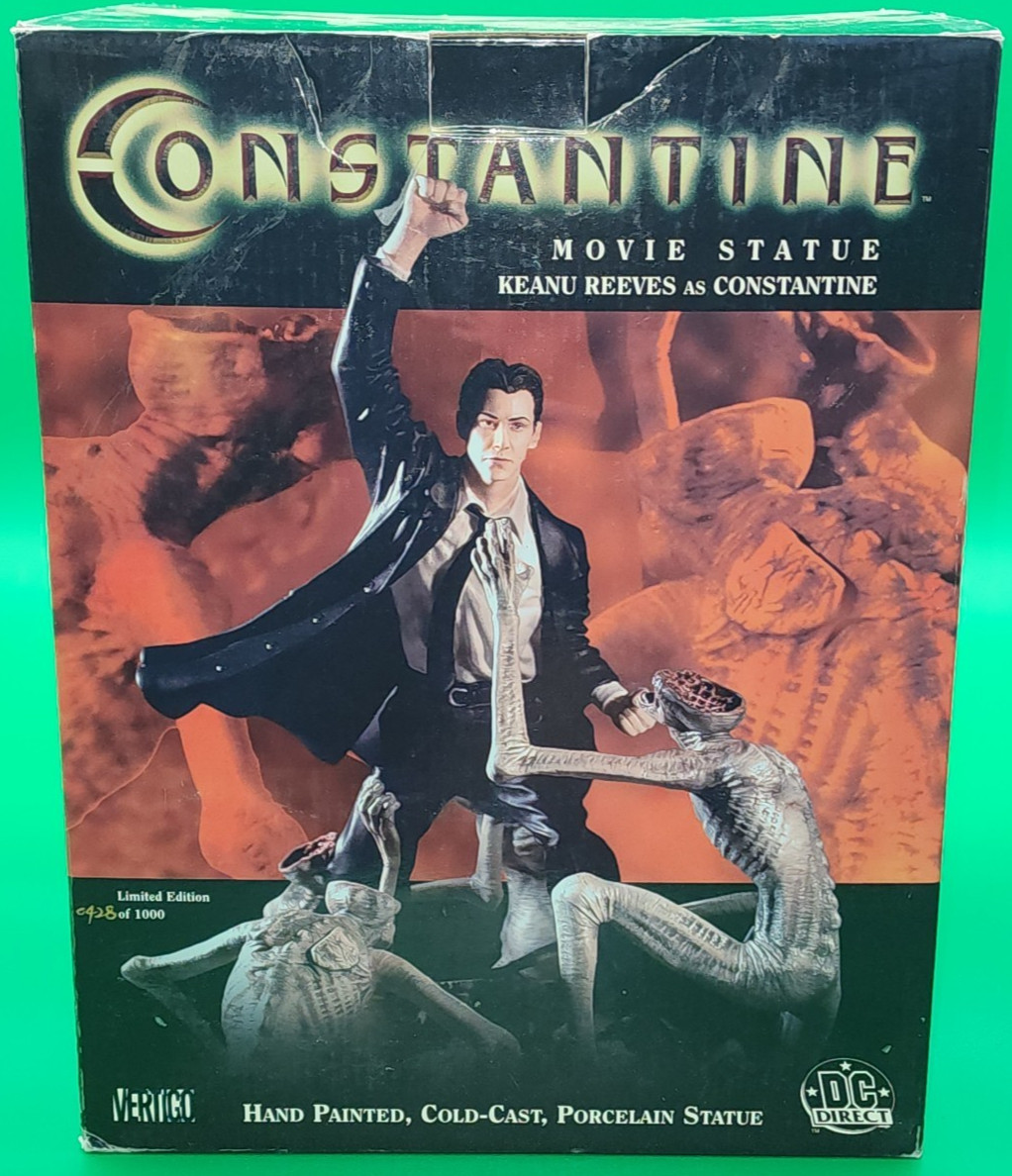 CONSTANTINE Keanu Reeves Statue Gentle Giant Figurine DC Comic MINT New 428/1000