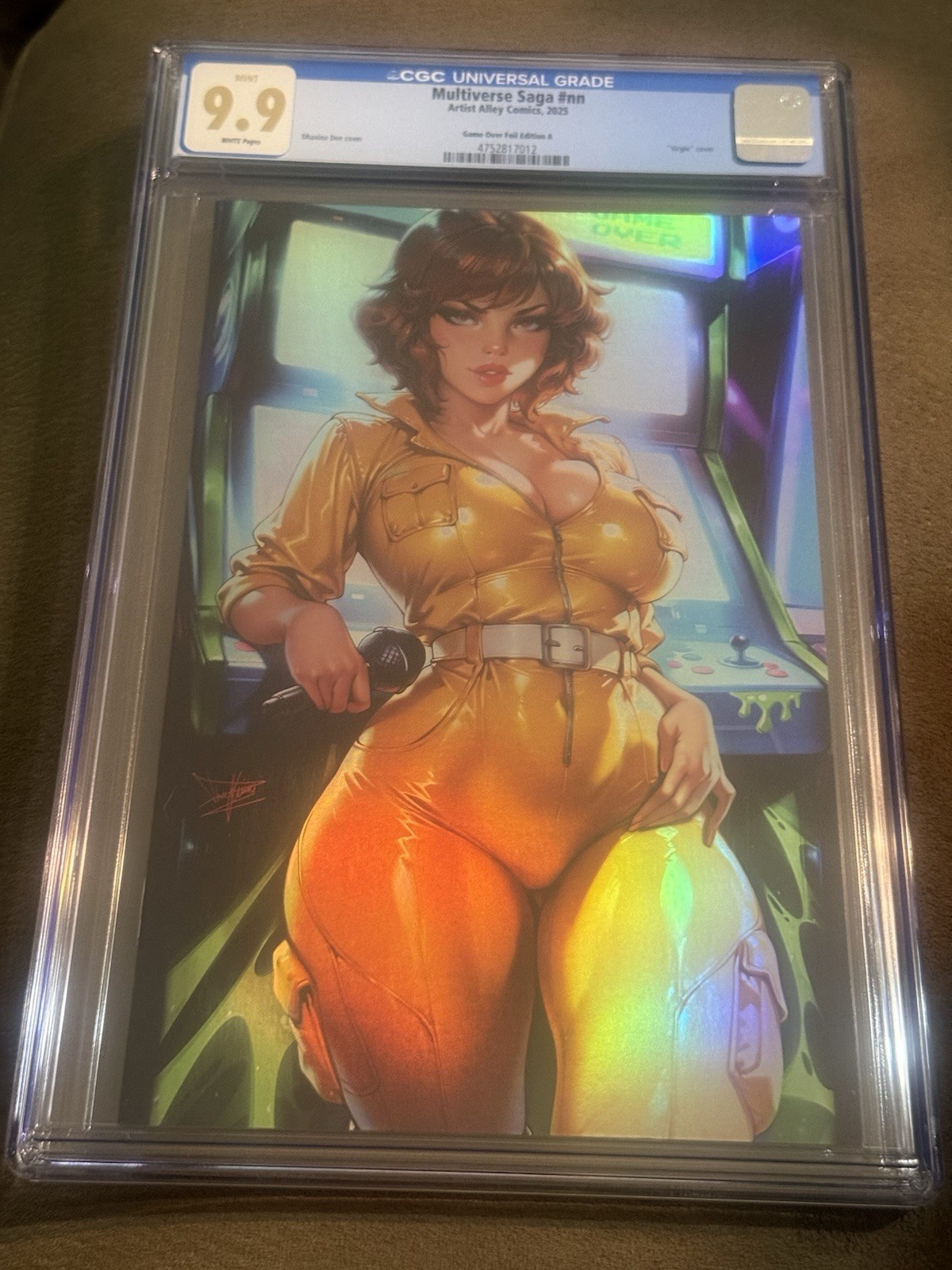 MULTIVERSE Saga April O’Neil FOIL Edition A Dhaxina DEE Artist Alley CGC 9.9 MULTIVERSE Saga April O’Neil FOIL Edition A Dhaxina DEE Artist Alley CGC 9.9
