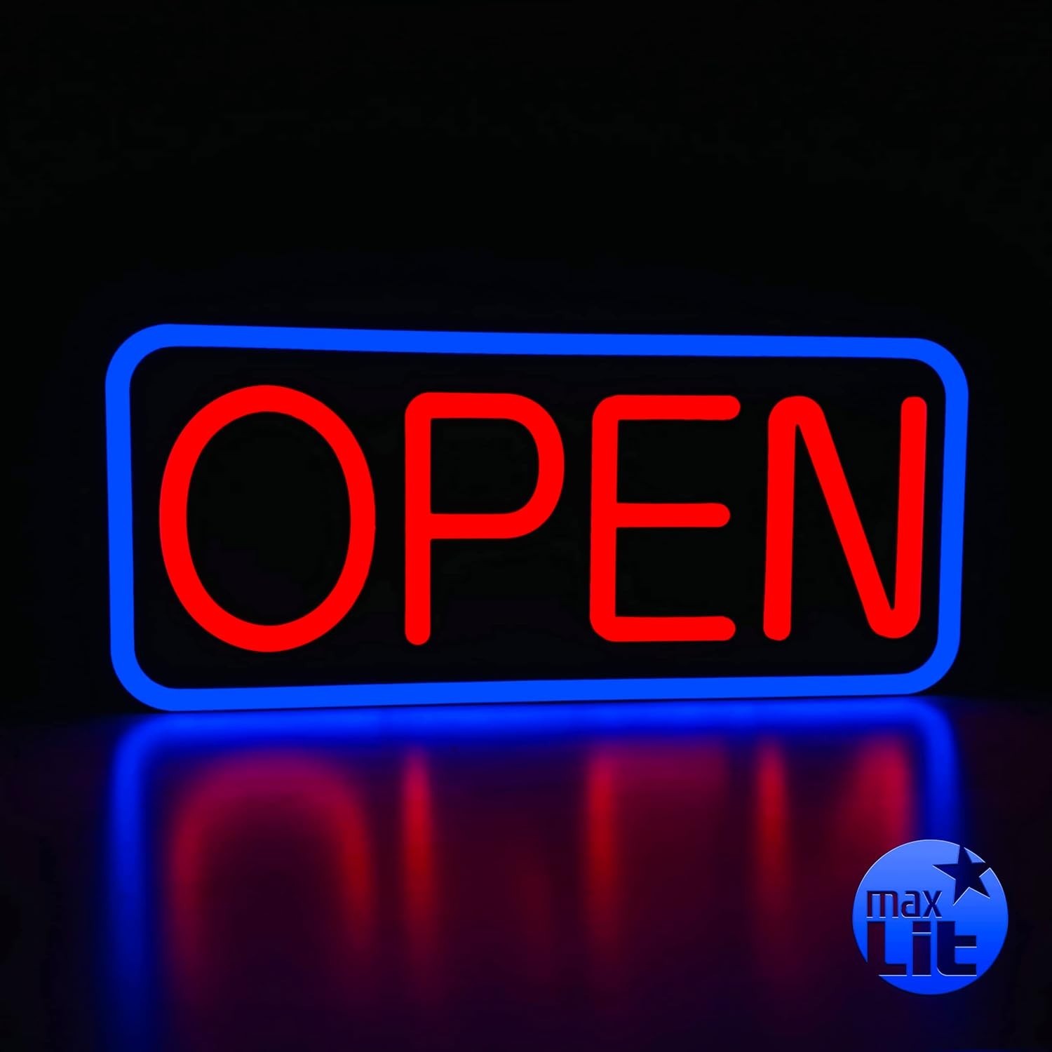 21\'\' x 10\'\' Indoor Ultra Bright LED OPEN Sign - Durable & Energy Saving Design 21\'\' x 10\'\' Indoor Ultra Bright LED OPEN Sign - Durable & Energy Saving Design