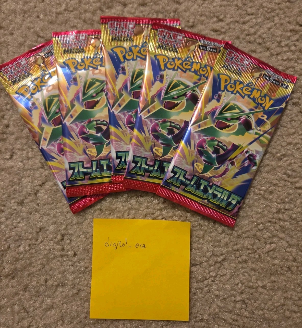 Storm Emeralda Booster Pack M6:  Emeralda Storm JP Pokemon Japan ~US SELLER