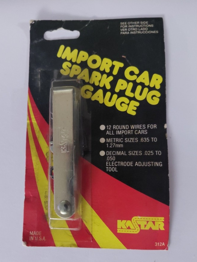 Kastar Import  Spark Plug Gap Tool Folding Feeler Gauge Gapping Tool 312A