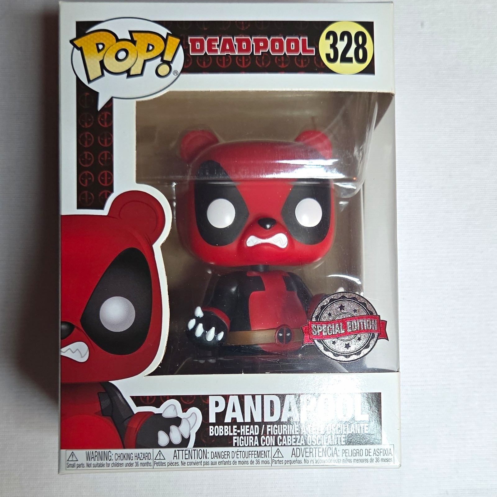 Funko Pop Marvel Deadpool Pandapool #328 Special Edition Vinyl Figure
