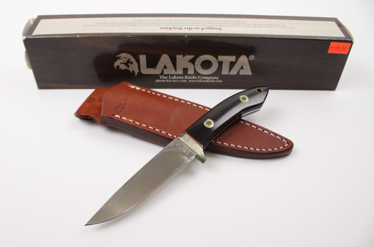 Lakota Starling Knife LK650 Japan AUS-8 with Box and Sheath