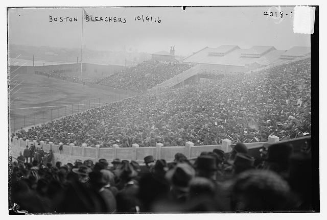 Photo:Boston MA Braves Field 1916 World Series Bleachers Baseball Crowd