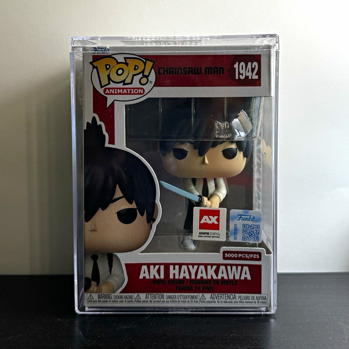 Funko POP Chainsaw Man: Aki Hayakawa #1942 Anime Expo 2025 LE5000 Exclusive