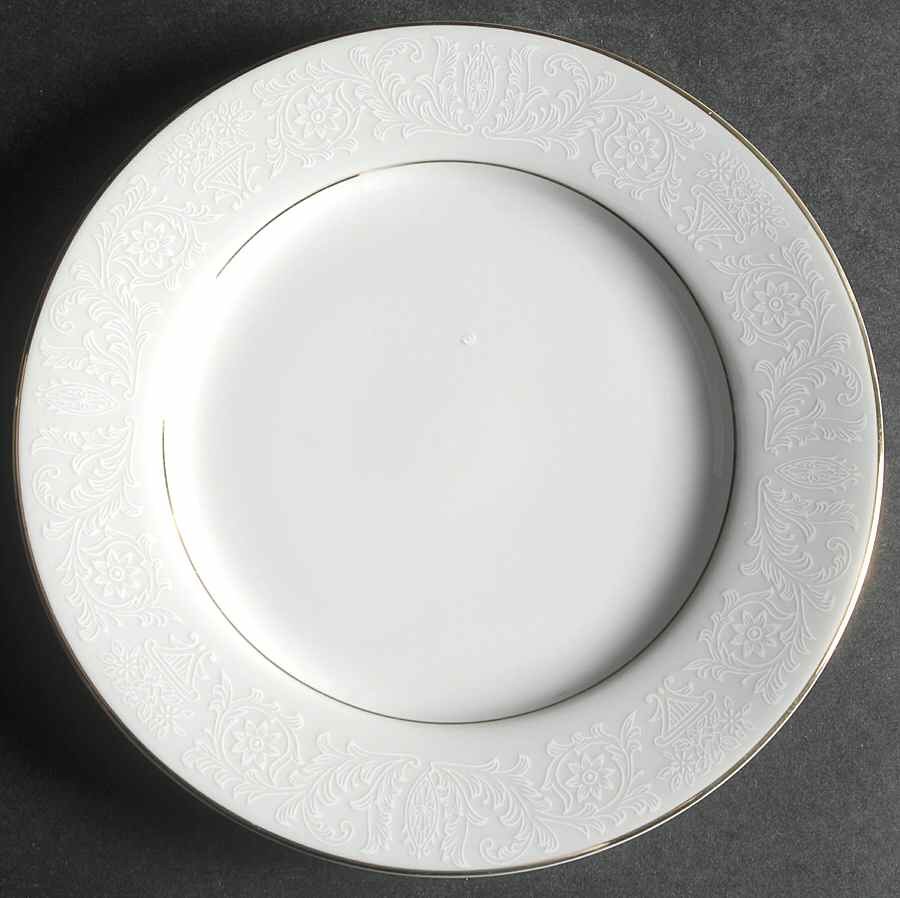 Norleans White Lace Salad Plate 483613