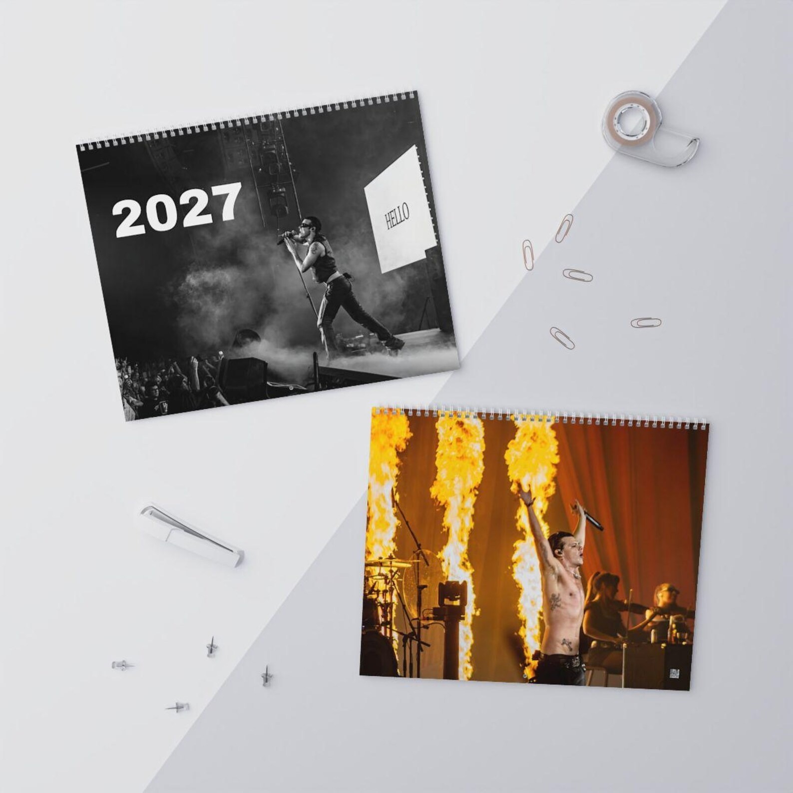 Yungblud 2027 Concert Calendar Live Tour Photos Rock Music Fan Gift Yungblud 2027 Concert Calendar Live Tour Photos Rock Music Fan Gift