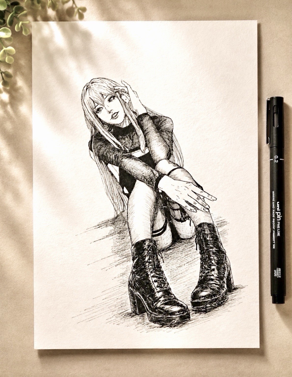 X-Men: Magik - 5x7 Original Art by Peruvian Artist Syn Facy w/COA - NOT a Print X-Men: Magik - 5x7 Original Art by Peruvian Artist Syn Facy w/COA - NOT a Print