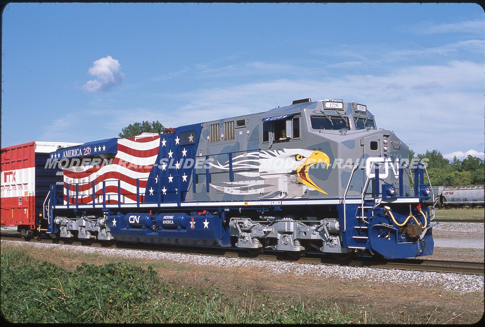 Original slides: America 250 locos Spencer, NC 2026 set of 34 slides