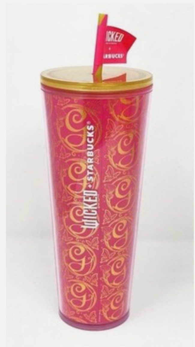 2024 STARBUCKS WICKED RARE Glinda G Pink Cold Cup Tumbler 24oz NEW 2024 STARBUCKS WICKED RARE Glinda G Pink Cold Cup Tumbler 24oz NEW