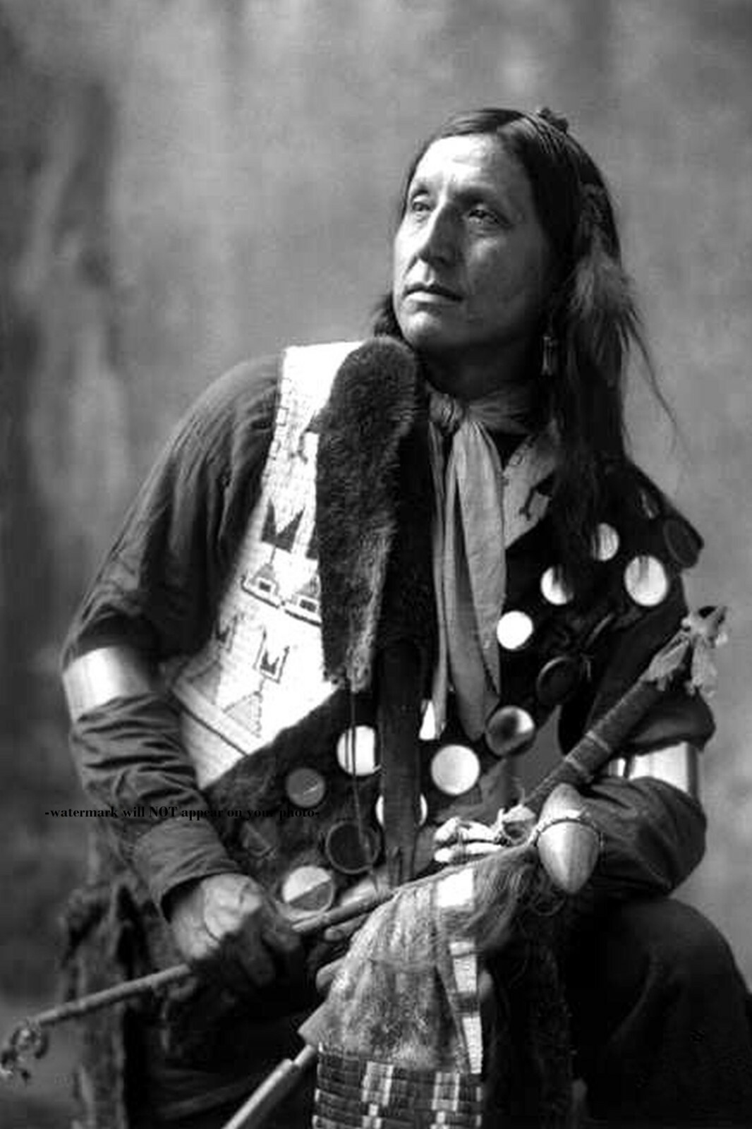 1899 Chief Left Hand Bear Oglala Lakota Sioux Native 8x10 Photo Reprint